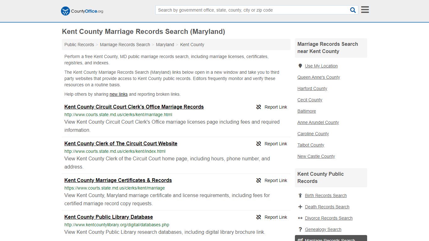 Marriage Records Search - Kent County, MD (Marriage ...